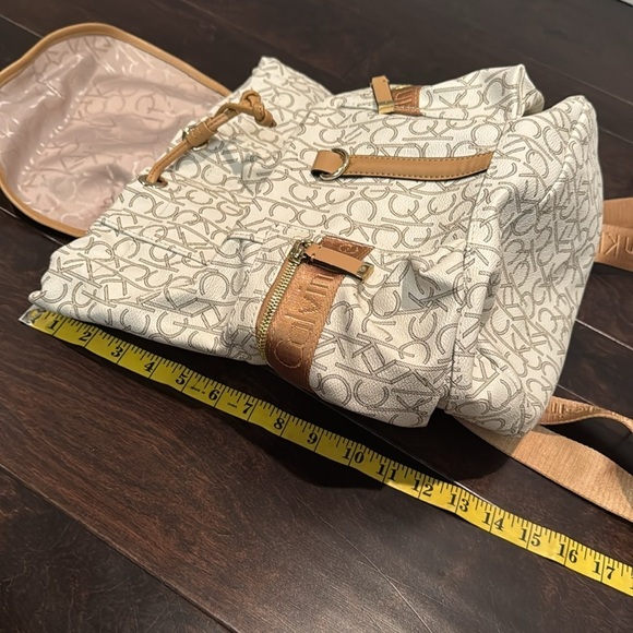 Calvin Klein Monogram Backpack EUC main image 14
